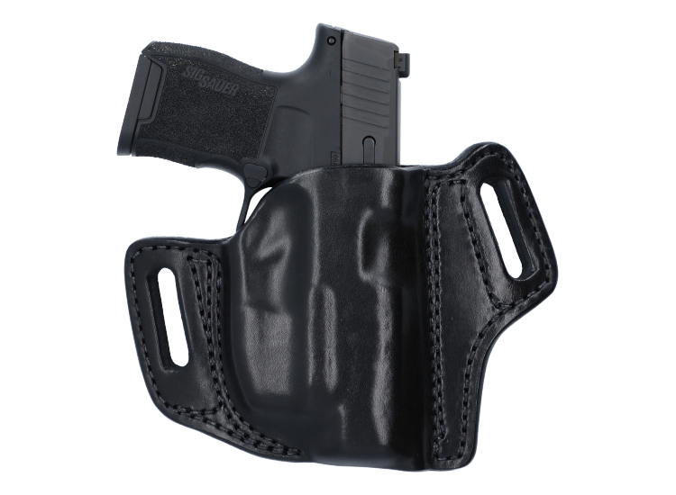 Image of P365-XL - LIMA365/FOXTROT365 OWB LEATHER HOLSTER - MITCH ROSEN - RIGHT HAND