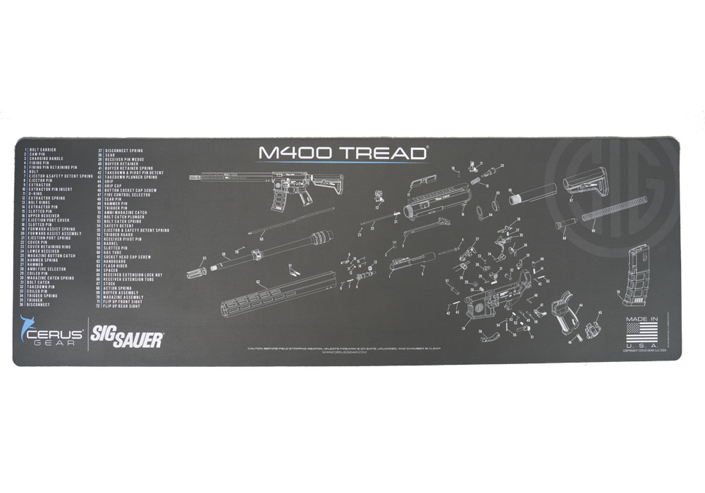 Image of M400 TREAD GUN MAT - CERUS GEAR