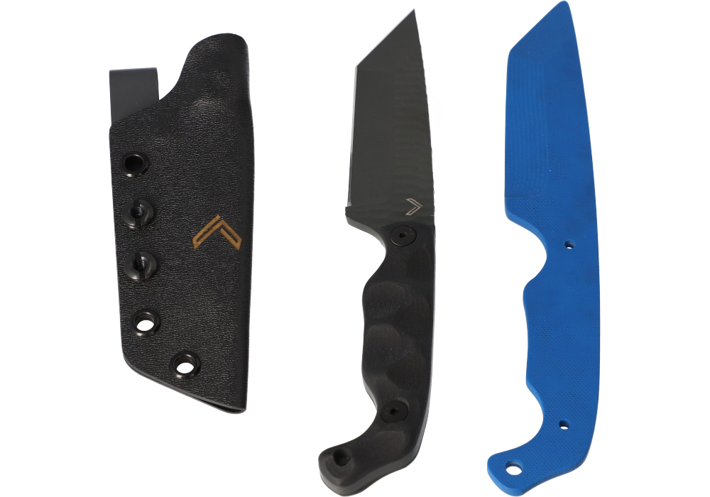 Image of BRAVO 5 TANTO KNIFE WITH TRAINER AND SHEATH - STROUP KNIVES