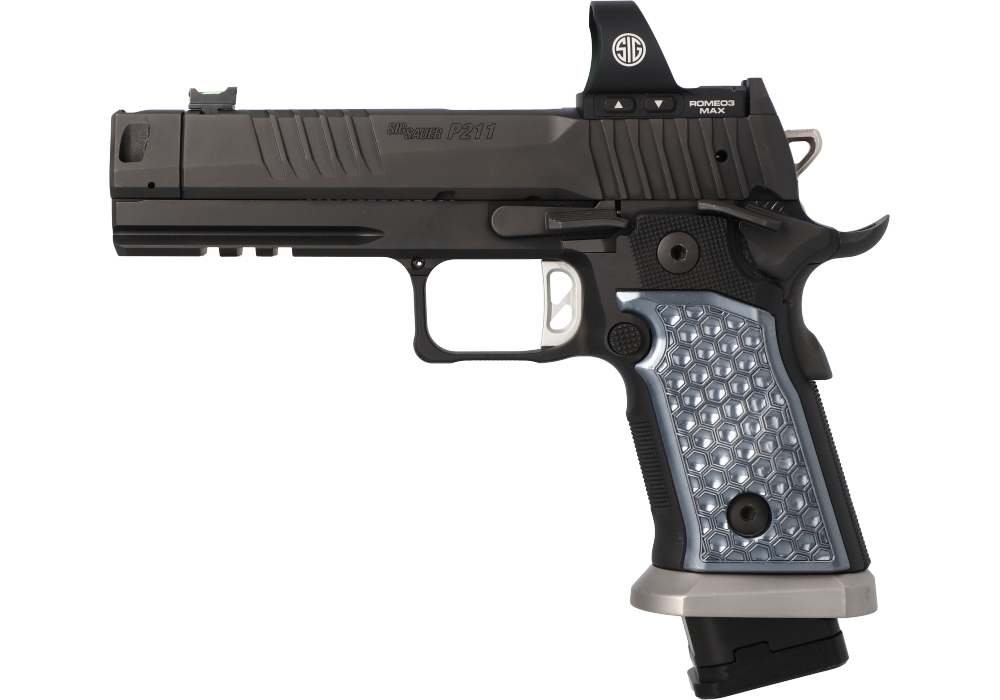 Image of P211-AXG KRAKEN GUNMETAL GRIP PANELS - VYTAL MANUFACTURING
